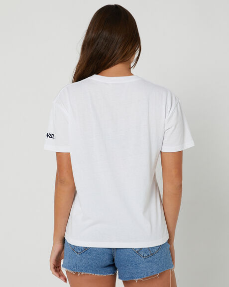 WHITE WOMENS CLOTHING RIP CURL TEES - 05OWTE1000
