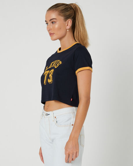 NIGHTWATCH BLUE WOMENS CLOTHING LEVI'S TEES - A4926-0008