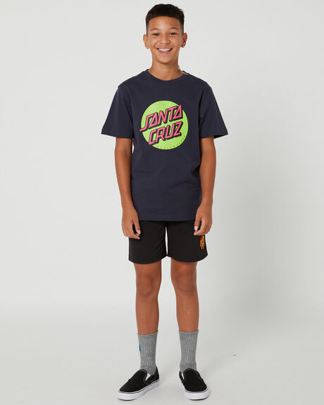 NAVY KIDS BOYS SANTA CRUZ TOPS - SB123-SS16NAV