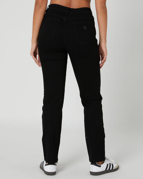 BLACK WOMENS CLOTHING ABRAND JEANS - A41J62-100
