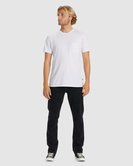 WASHED BLACK MENS CLOTHING BILLABONG JEANS - ABYDP00110-WAA