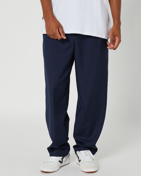 NAVY MENS CLOTHING STUSSY PANTS - ST021601NAVY