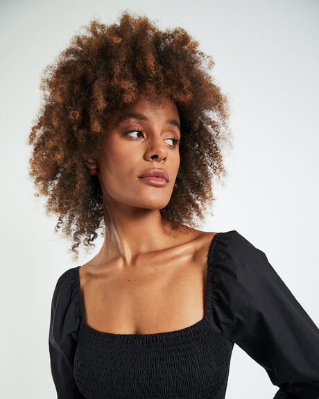 BLACK WOMENS CLOTHING SUBTITLED DRESSES - 52548300026
