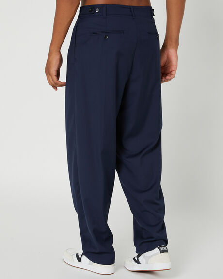 NAVY MENS CLOTHING STUSSY PANTS - ST021601NAVY