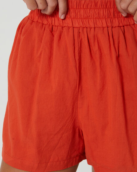 RED POPPY WOMENS CLOTHING CHARLIE HOLIDAY SHORTS - DEW4000