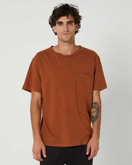 COPPER MENS CLOTHING FORMER BASIC TEES - FKN-22404COP