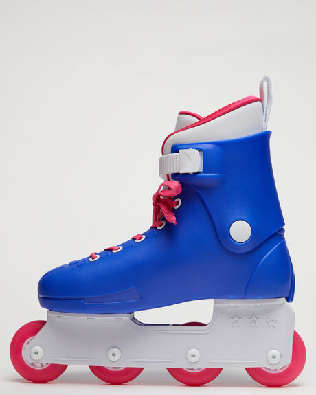 BLUE PINK SKATE SKATE IMPALA INLINE AND ROLLER SKATES - IMPINLINE1BLUPN