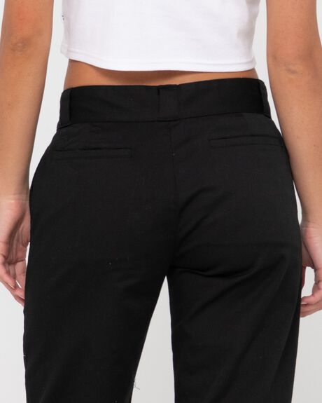 BLACK WOMENS CLOTHING RUSTY PANTS - S23-PAL1372-BLK-10