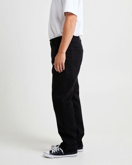 BLACK MENS CLOTHING ROLLAS JEANS - GPM0001445-DNM-28