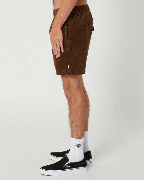 UMBER MENS CLOTHING DEPACTUS SHORTS - DEMS23218UMB