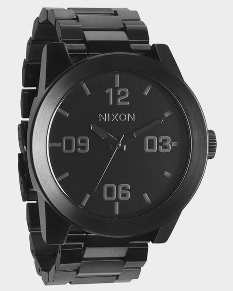 ALL BLACK MENS ACCESSORIES NIXON WATCHES - A346001ABLK 