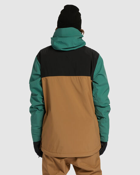 EVERGREEN SNOW MENS BILLABONG SNOW JACKET - ABYTJ00108-EGR