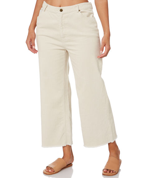 Rip Curl Turner Cord Wide Leg Pant - Off White | SurfStitch