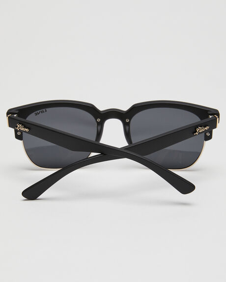 POLAR MATT BLACK MENS ACCESSORIES LIIVE VISION SUNGLASSES - L0713APMB
