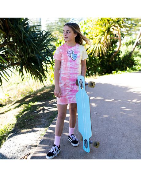 MULTI KIDS GIRLS ALPHABET SOUP DRESSES + PLAYSUITS - AS-GDC2049K-4