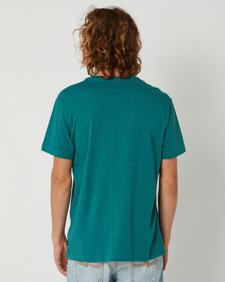 BOTTLE GREEN MENS CLOTHING SWELL T-SHIRTS + SINGLETS - SWMS23203BOT