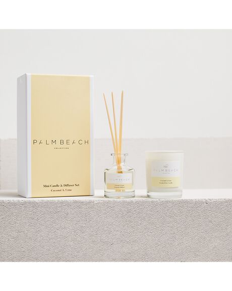 COCONUT LIME HOME CANDLES + DIFFUSERS PALM BEACH COLLECTION  - PBC-GPMCDCL
