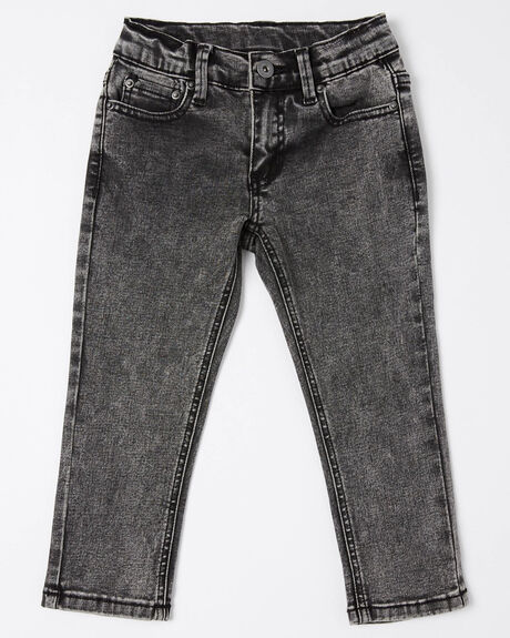 BLACK KIDS GIRLS ALPHABET SOUP PANTS - AS-GPA3129K