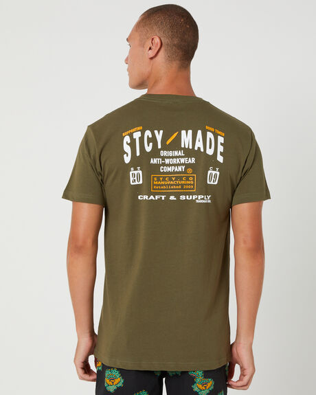 ARMY MENS CLOTHING STCY.CO GRAPHIC TEES - STTS0011ARM