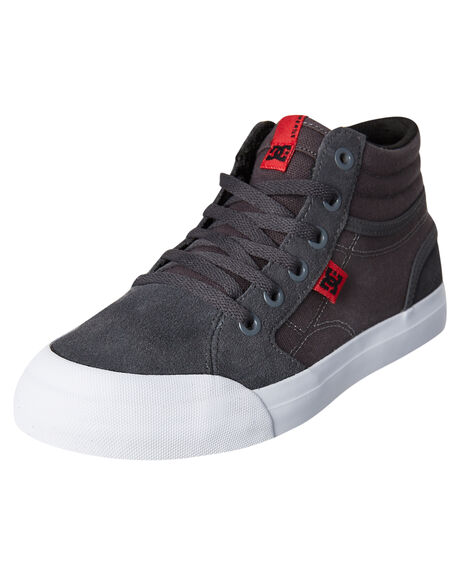 GREY KIDS BOYS DC SHOES SNEAKERS - ADBS300255GRY