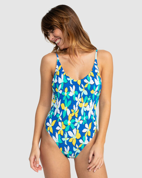 BRIGHT WHITE SUN WOMENS SWIMWEAR ROXY ONE PIECES - ERJX103692-WBB7