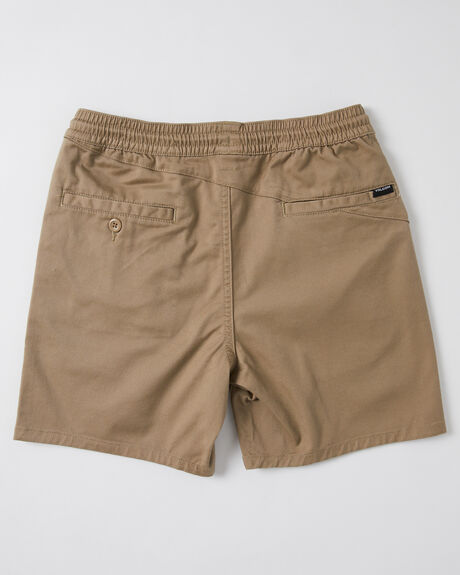 KHAKI KIDS BOYS VOLCOM SHORTS - C1032204KHA