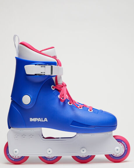 BLUE PINK SKATE SKATE IMPALA INLINE AND ROLLER SKATES - IMPINLINE1BLUPN
