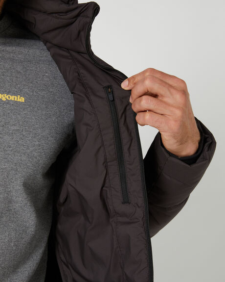BLACK MENS CLOTHING PATAGONIA JACKETS - 27930-BLK-XS