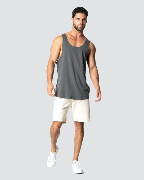 CHARCOAL MENS CLOTHING ONEBYONE SINGLETS + TANKS - OBO-1074-S