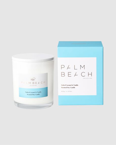 SALTED CARAMEL & VANILLA HOME CANDLES + DIFFUSERS PALM BEACH COLLECTION  - MCXSCAVW