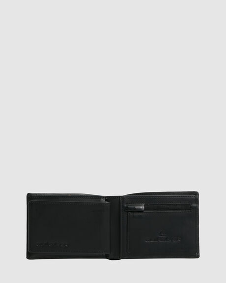BLACK MENS ACCESSORIES QUIKSILVER WALLETS - EQYAA03960-KVJ0