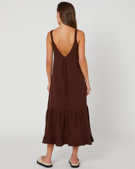 BROWN WOMENS CLOTHING OTTWAY THE LABEL DRESSES - YADBR001S
