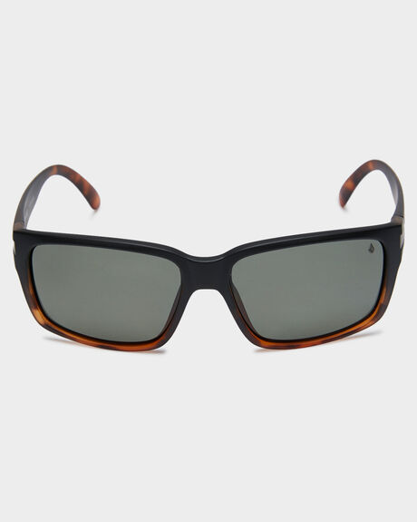 MATTE DARKSIDE MENS ACCESSORIES VOLCOM SUNGLASSES - VE01002002MDRK