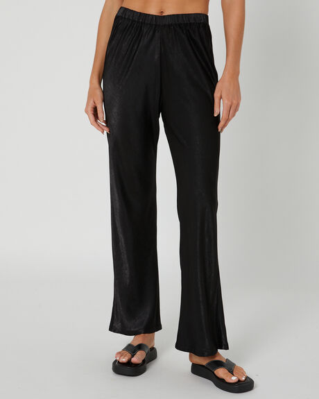 BLACK WOMENS CLOTHING THE HIDDEN WAY PANTS - H8232193BLK