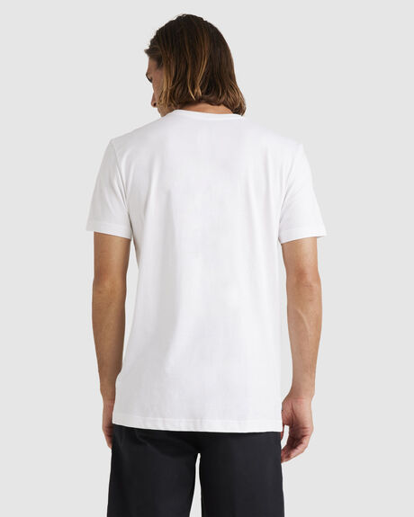 OPTIC WHITE MENS CLOTHING ELEMENT T-SHIRTS + SINGLETS - ULYZT00195-WBB0