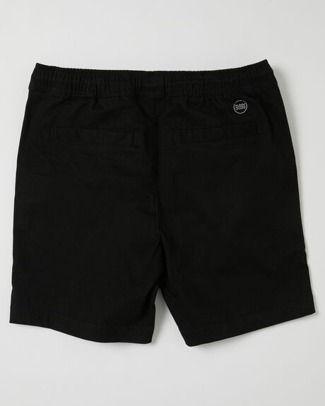 BLACK KIDS YOUTH BOYS SWELL SHORTS - SWBS23220BLK