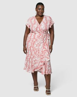 Wrap women's dresses best sale