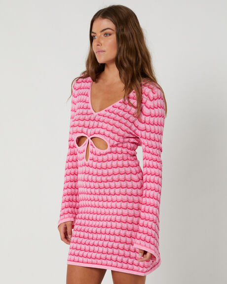 FUCHSIA ROSE WOMENS CLOTHING SEAFOLLY DRESSES - 55081-KNFUCH
