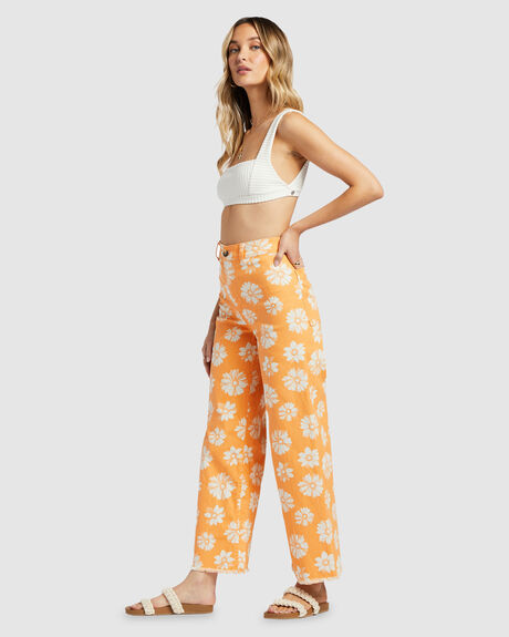 ORANGE PEEL WOMENS CLOTHING BILLABONG PANTS - ABJNP00352-NGZ0