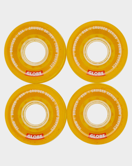 CLEAR HONEY SKATE HARDWARE GLOBE WHEELS - 10125016CHNY