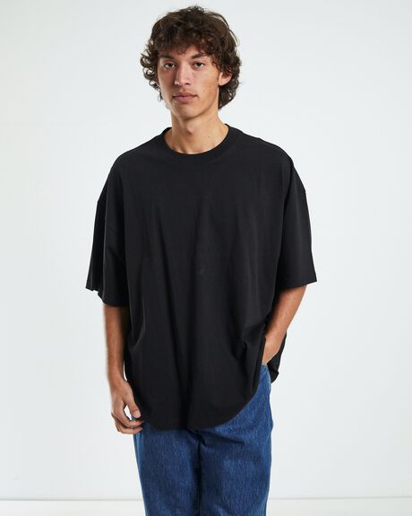 BLACK MENS CLOTHING GENERAL PANTS CO. BASICS T-SHIRTS + SINGLETS - 1000103797-BLK-S