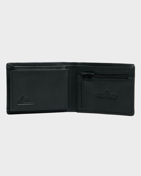 BLACK MENS ACCESSORIES QUIKSILVER WALLETS - EQYAA03895-KVJ0