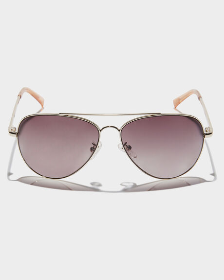 Le Specs Fly High Sunglasses - Gold | SurfStitch