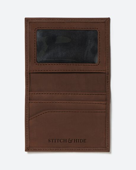 BROWN WOMENS ACCESSORIES STITCH AND HIDE PURSES + WALLETS - SHH_TIM_BRN