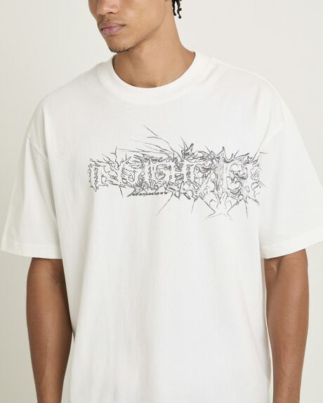 WHITE MENS CLOTHING INSIGHT T-SHIRTS + SINGLETS - INMW25964-WHT-S