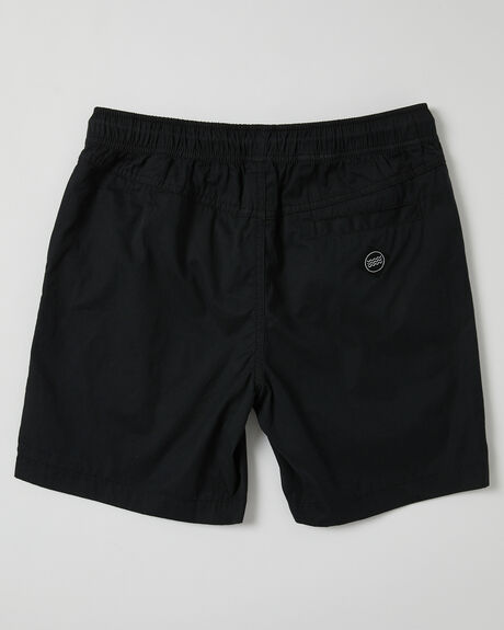 BLACK KIDS YOUTH BOYS SWELL SHORTS - SWBS23221BLK