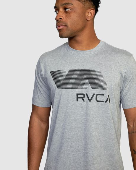 ATHLETIC HEATHER MENS CLOTHING RVCA SPORTSWEAR - AVYZT01370-AHR