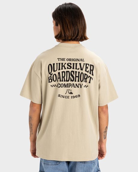 ABBEY STONE MENS CLOTHING QUIKSILVER T-SHIRTS + SINGLETS - UQYZT05514-THQ0