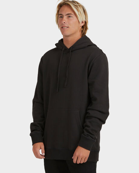 BLACK MENS CLOTHING BILLABONG HOODIES - UBYFT00112-BLK