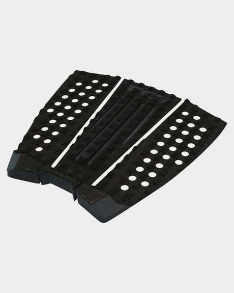 BLACK CHARCOAL SURF ACCESSORIES FCS TAILPADS - FJW03BLKCH
